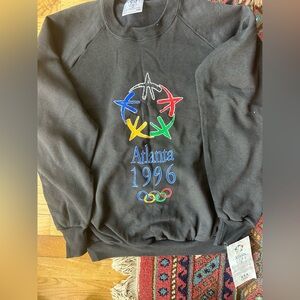 Delta Black Atlanta 1996 Crewneck Sweater. New with tags